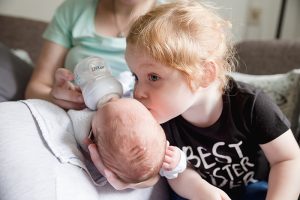 Lifestyle newborn shoot